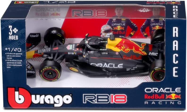 Bburago 1:43 Red Bull Racing RB18 Max Verstappen No.1 2022