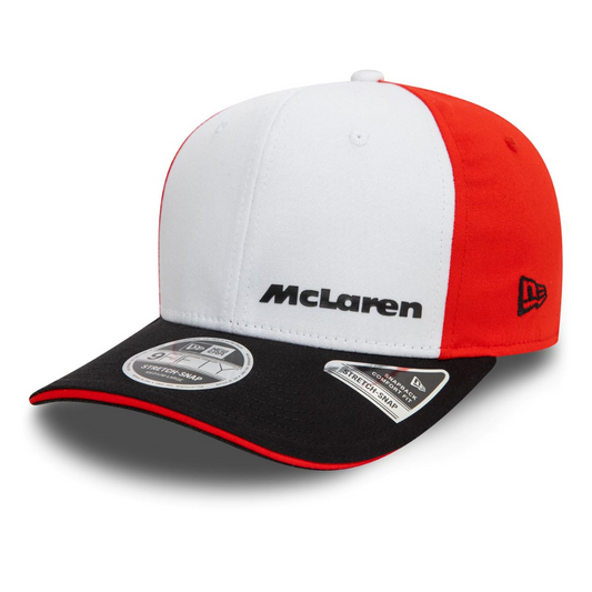 2024 McLaren Racing Monaco GP Cap - White/Hot Red