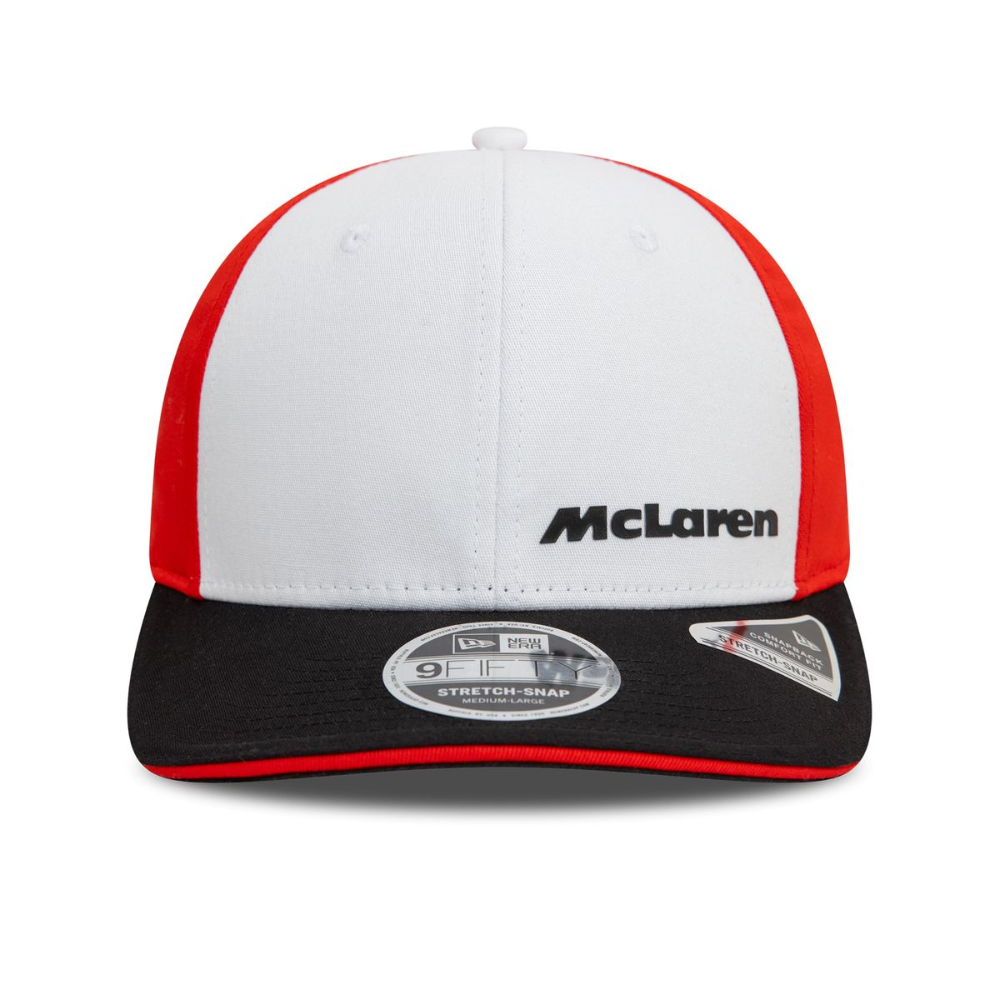 2024 McLaren Racing Monaco GP Cap - White/Hot Red