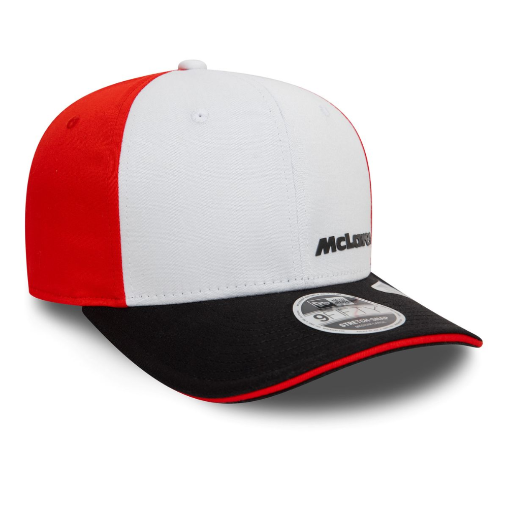 2024 McLaren Racing Monaco GP Cap - White/Hot Red