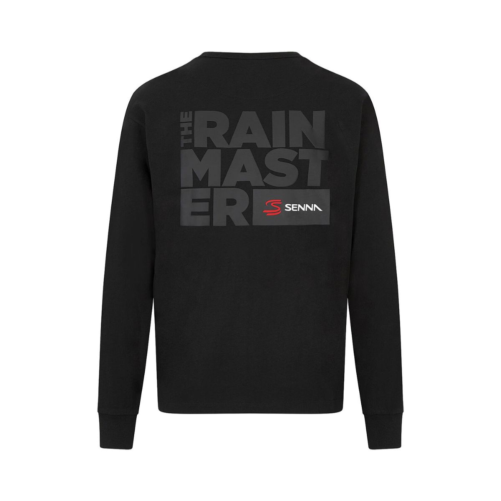 2024 Ayrton Senna F1 Men's Rain Master Longsleeve T-Shirt