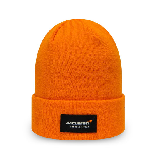 McLaren New Era Essential Beanie – Team Orange