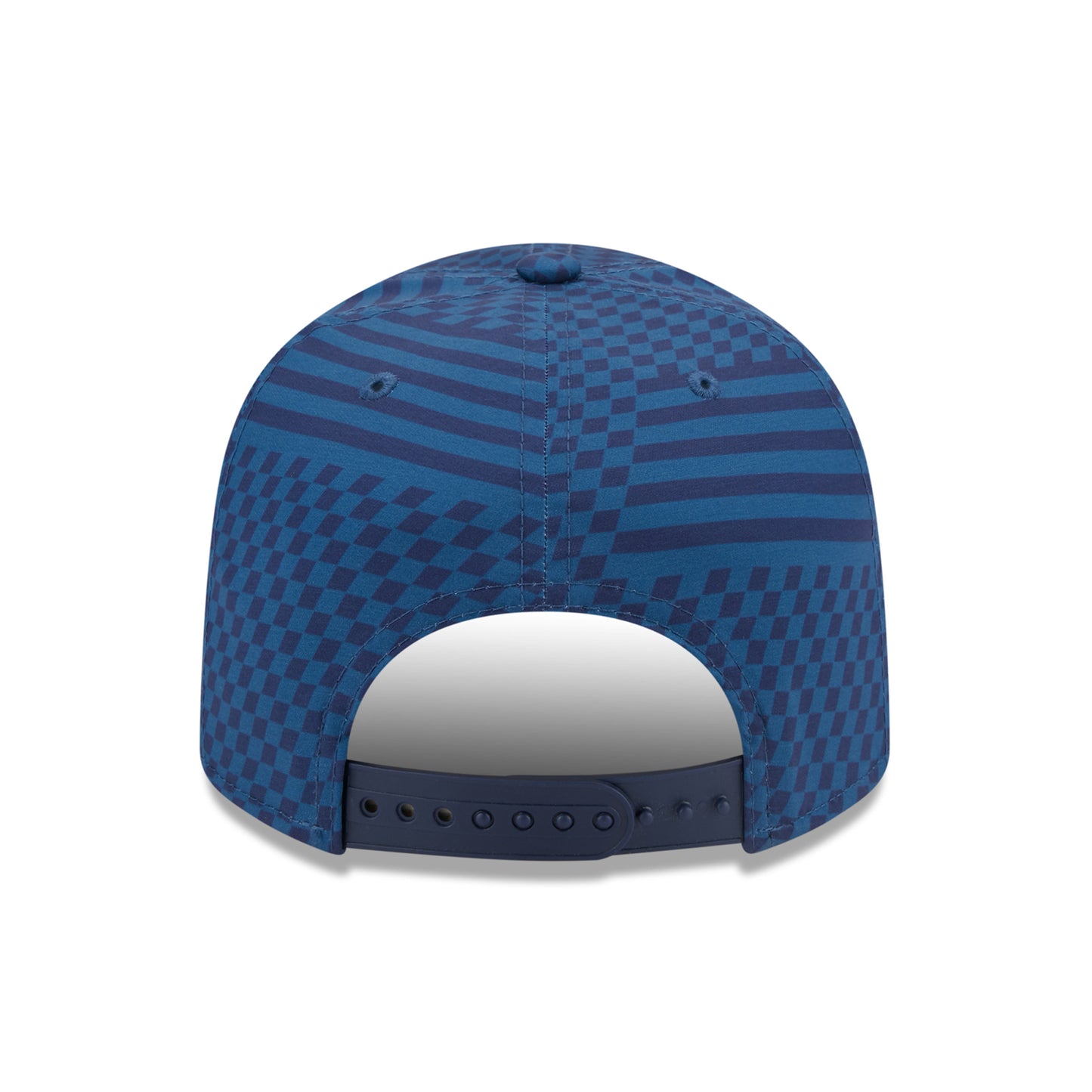 Chelsea FC Lion Crest All Over Print Blue 9FIFTY Stretch Snap Cap