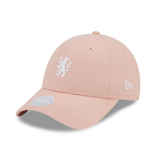 Chelsea FC Lion Crest Womens Pink 9FORTY Adjustable Cap