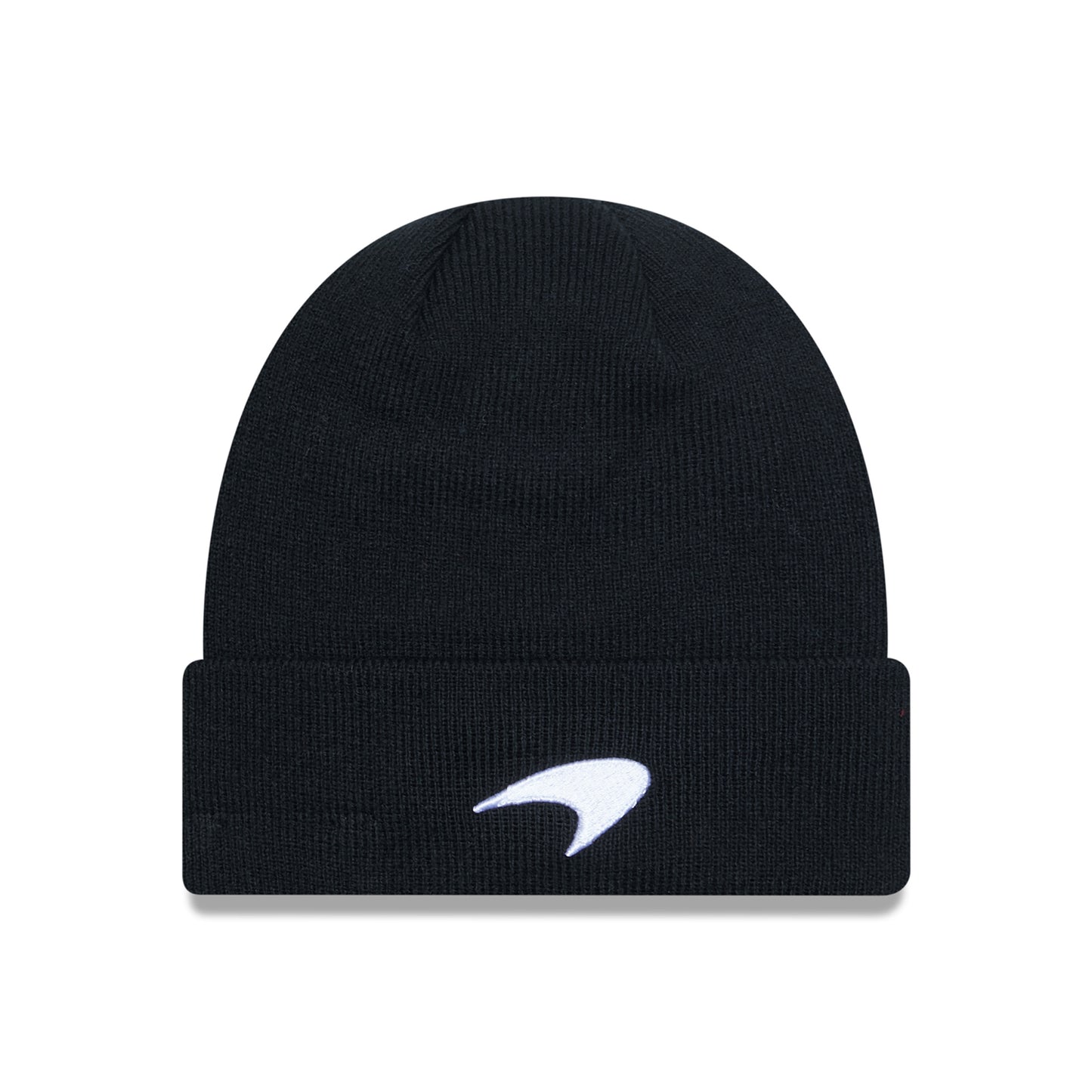 McLaren Racing Logo Black Cuff Knit Beanie
