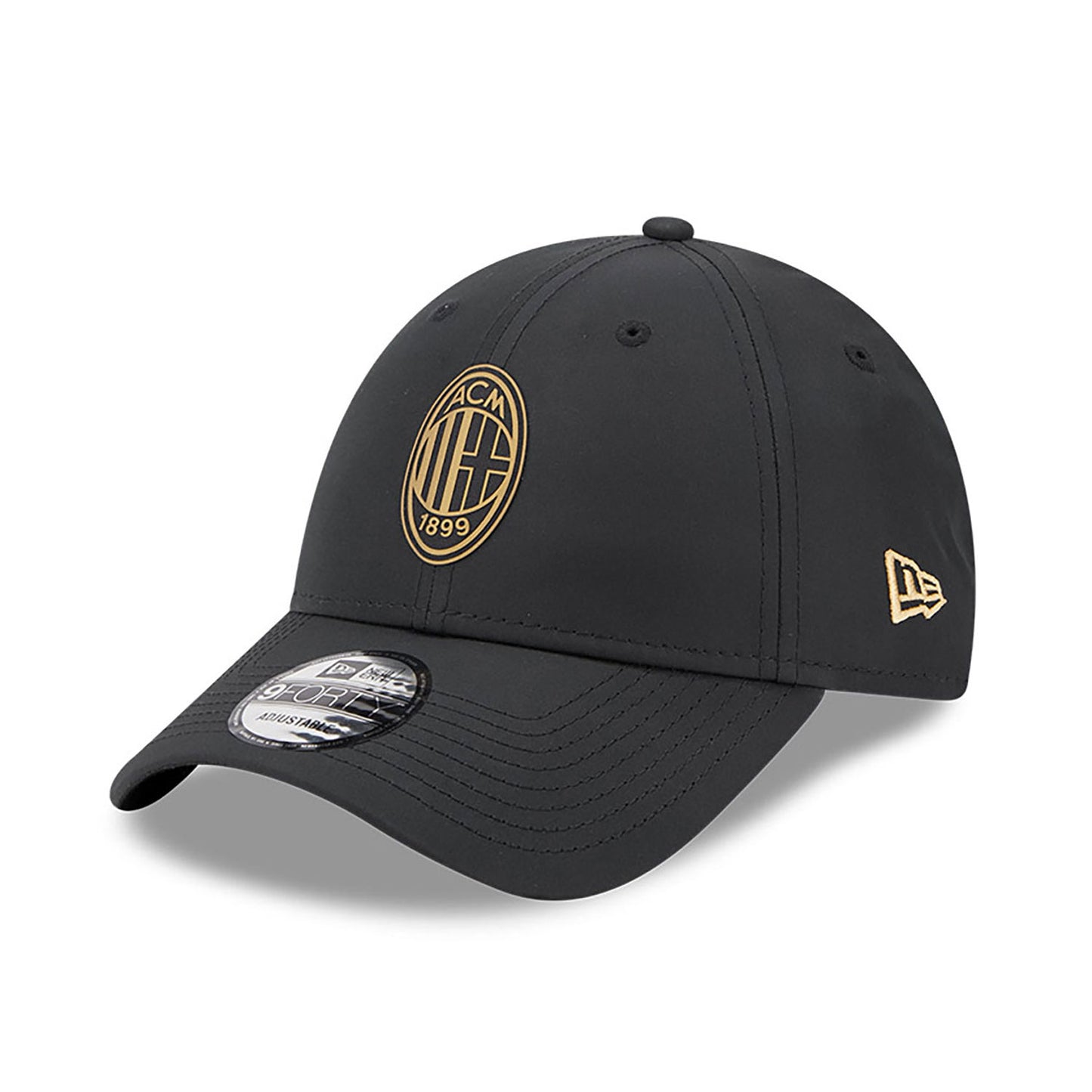 AC Milan 9FORTY Strapback Black Cap