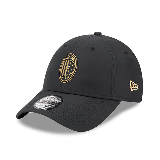 AC Milan 9FORTY Strapback Black Cap