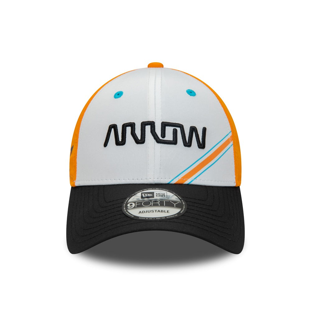 McLaren Racing Indy 500 White 9FORTY Snapback Cap