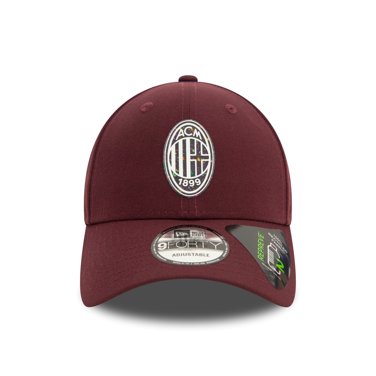 AC Milan Repreve Fleck Crest Maroon  9FORTY Adjustable Cap - Unisex