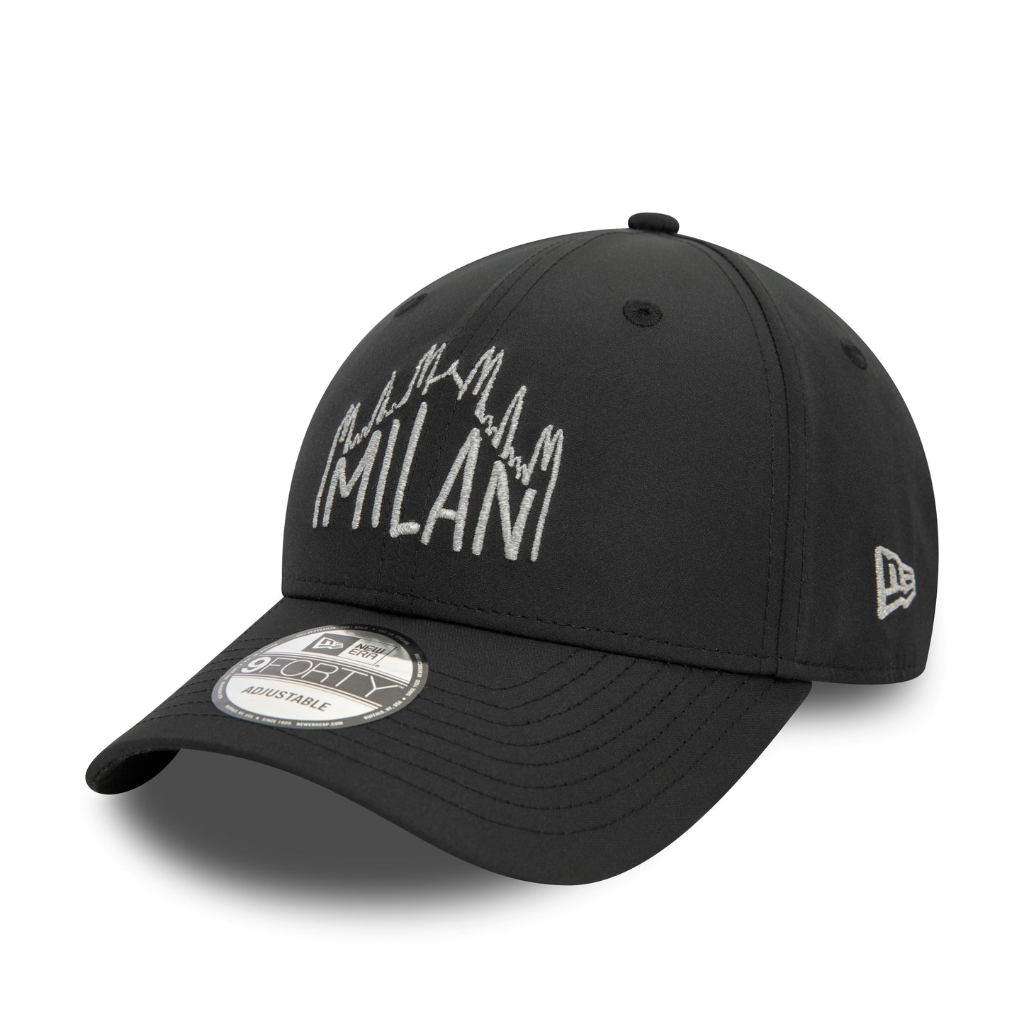AC Milan Reflective 9FORTY Cap Black