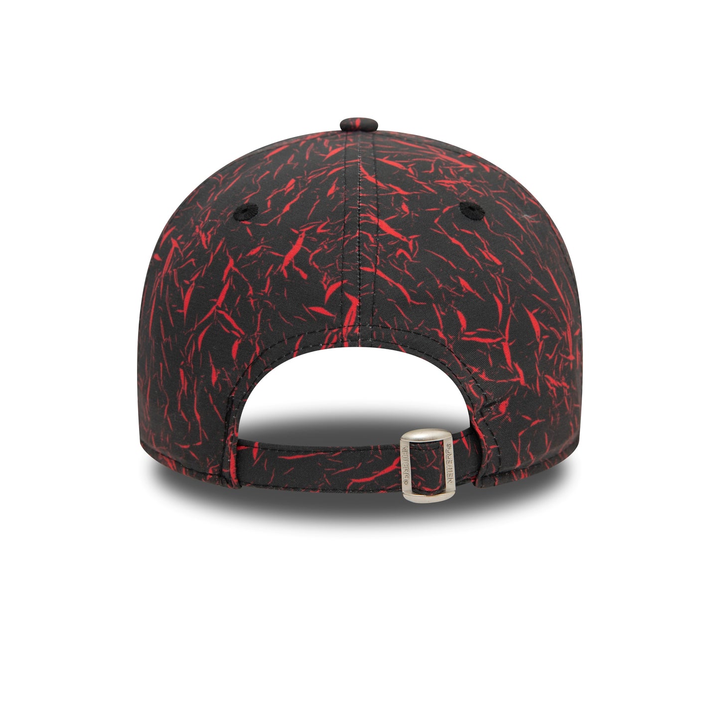 AC Milan Crinkle All Over Print Black 9FORTY Adjustable Cap - Unisex