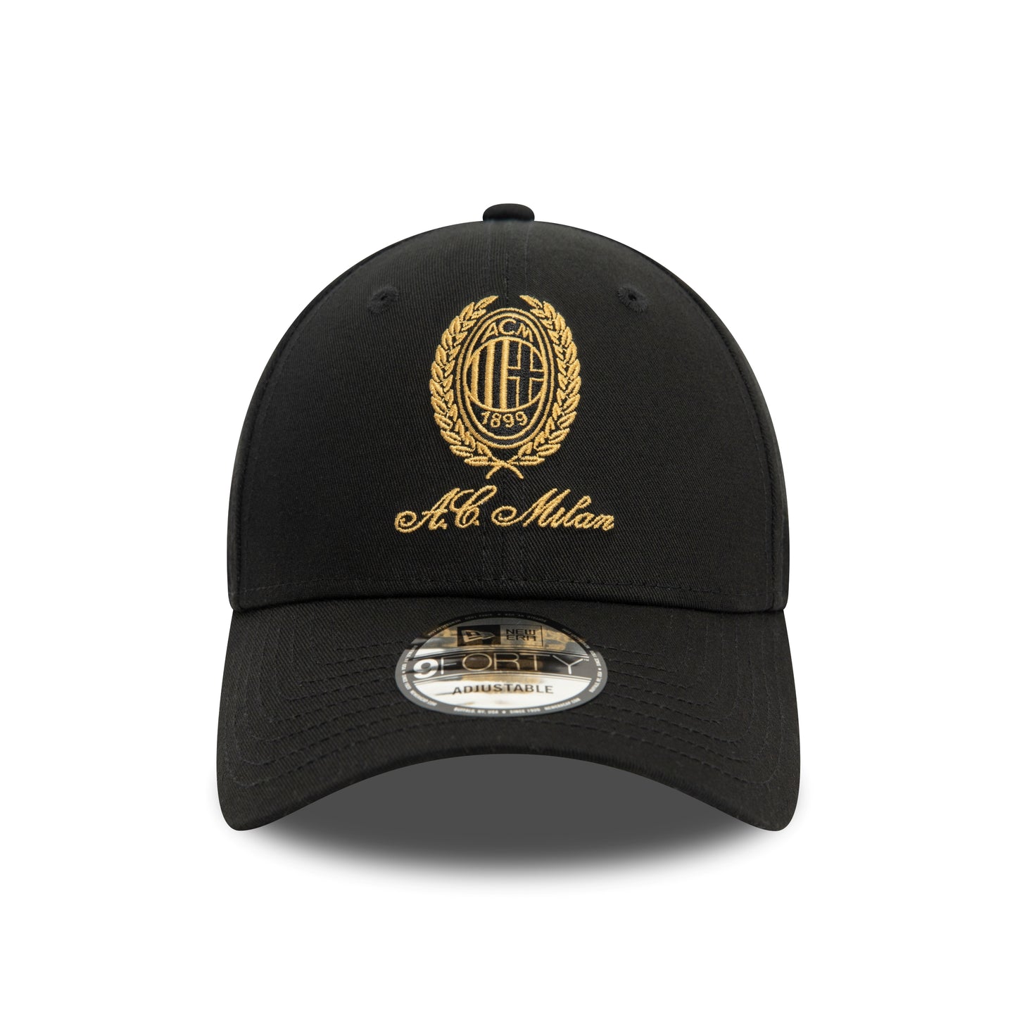 AC Milan Heritage Gold Black 9FORTY Adjustable Cap - Unisex