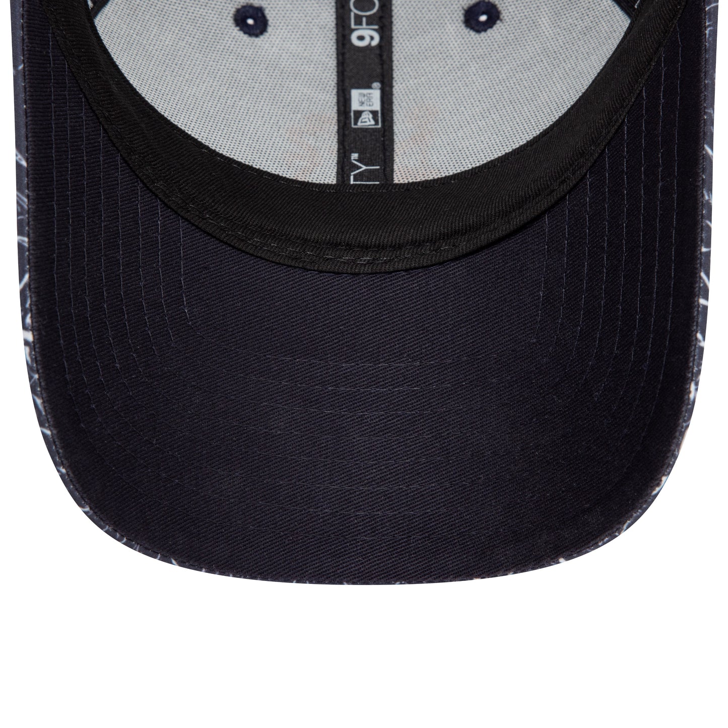 Chelsea FC Lion Crest Crinkle All Over Print Navy 9FORTY Adjustable Cap