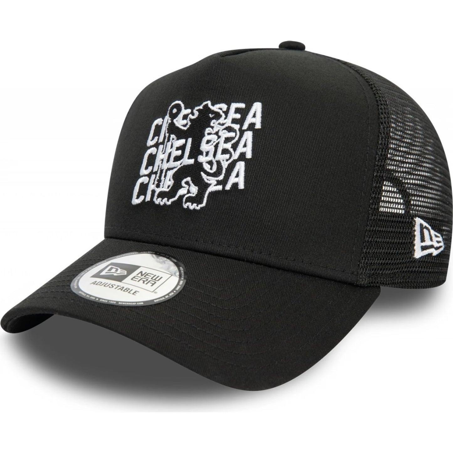 9FORTY New Era E-Frame Chelsea Wordmark Overlay Trucker Cap