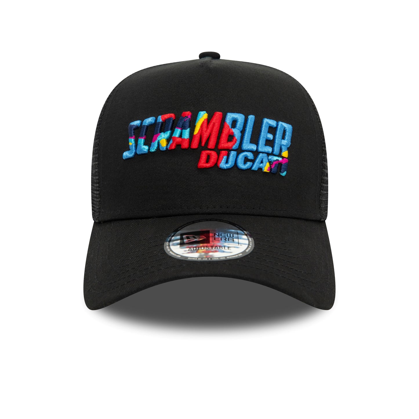 Ducati Scrambler Overlay Black 9FORTY E-Frame  Trucker Cap