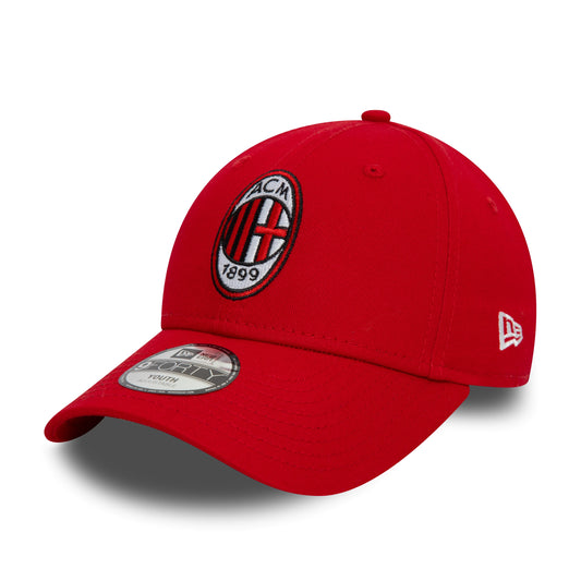 Kids AC Milan Core Red 9FORTY Adjustable Cap