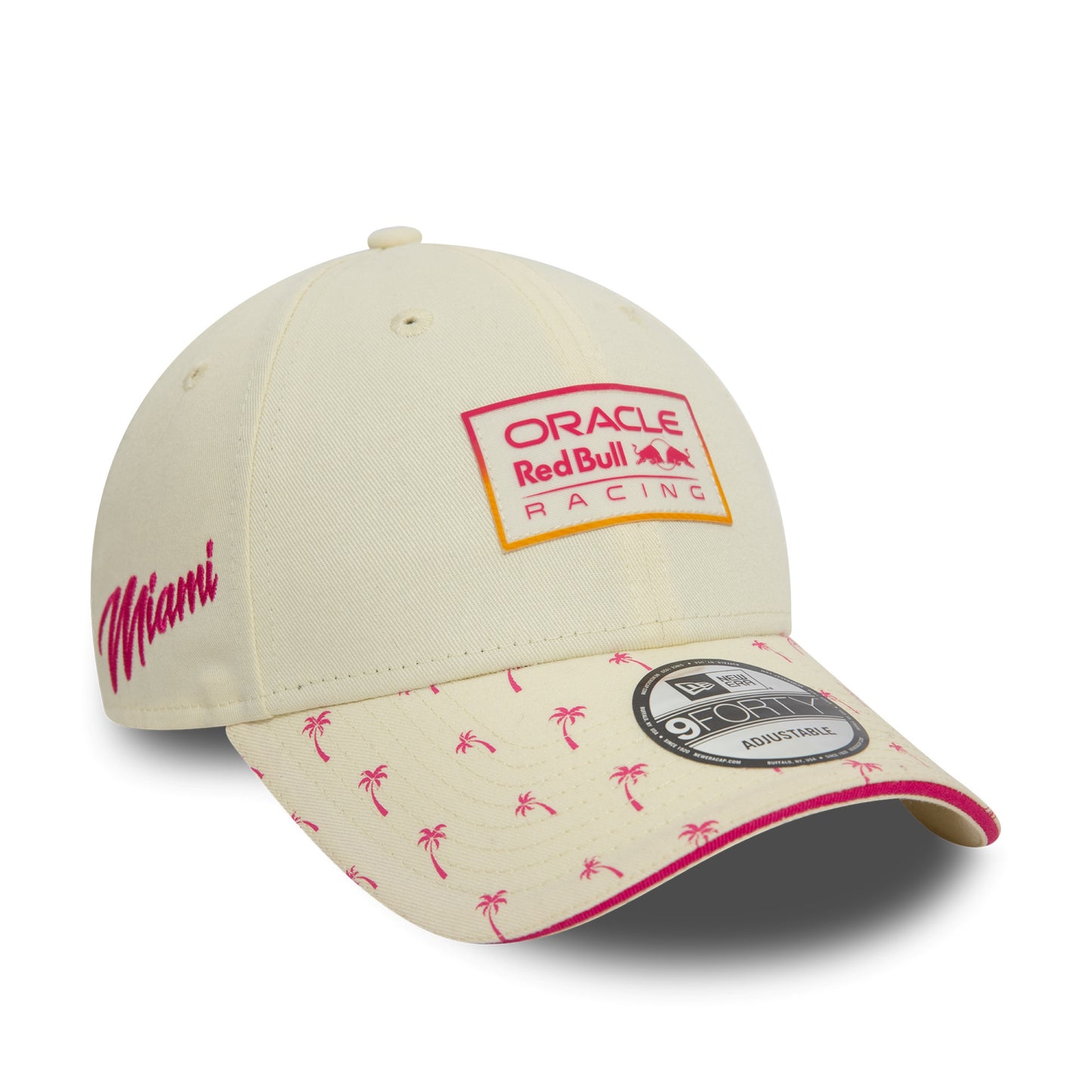 Red Bull Racing Miami Race Special Off White 9FORTY Adjustable Cap