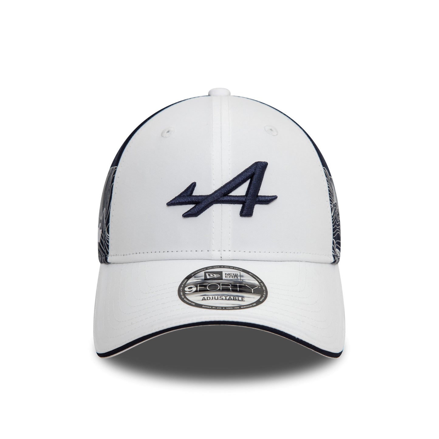 Alpine Racing E Sport White 9FORTY Adjustable Cap