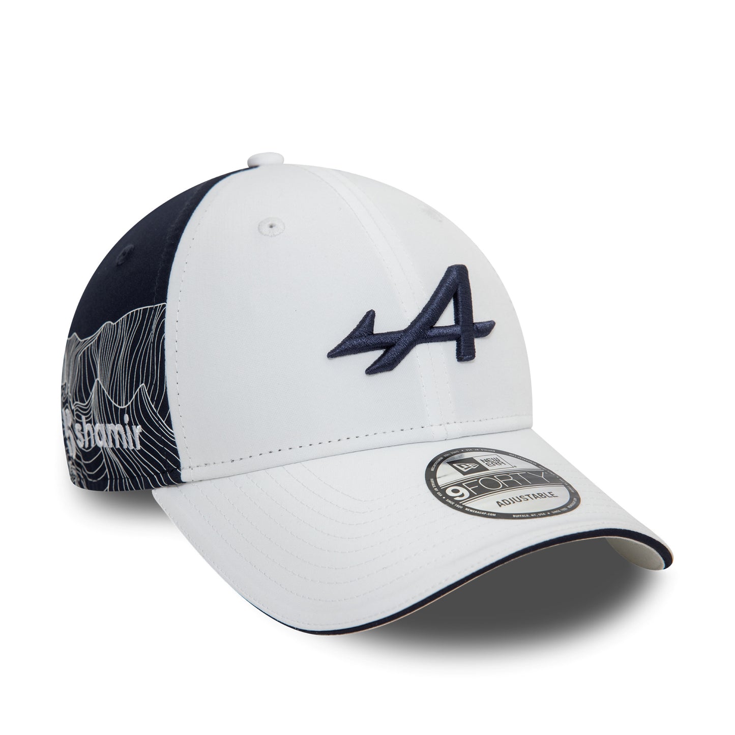 Alpine Racing E Sport White 9FORTY Adjustable Cap
