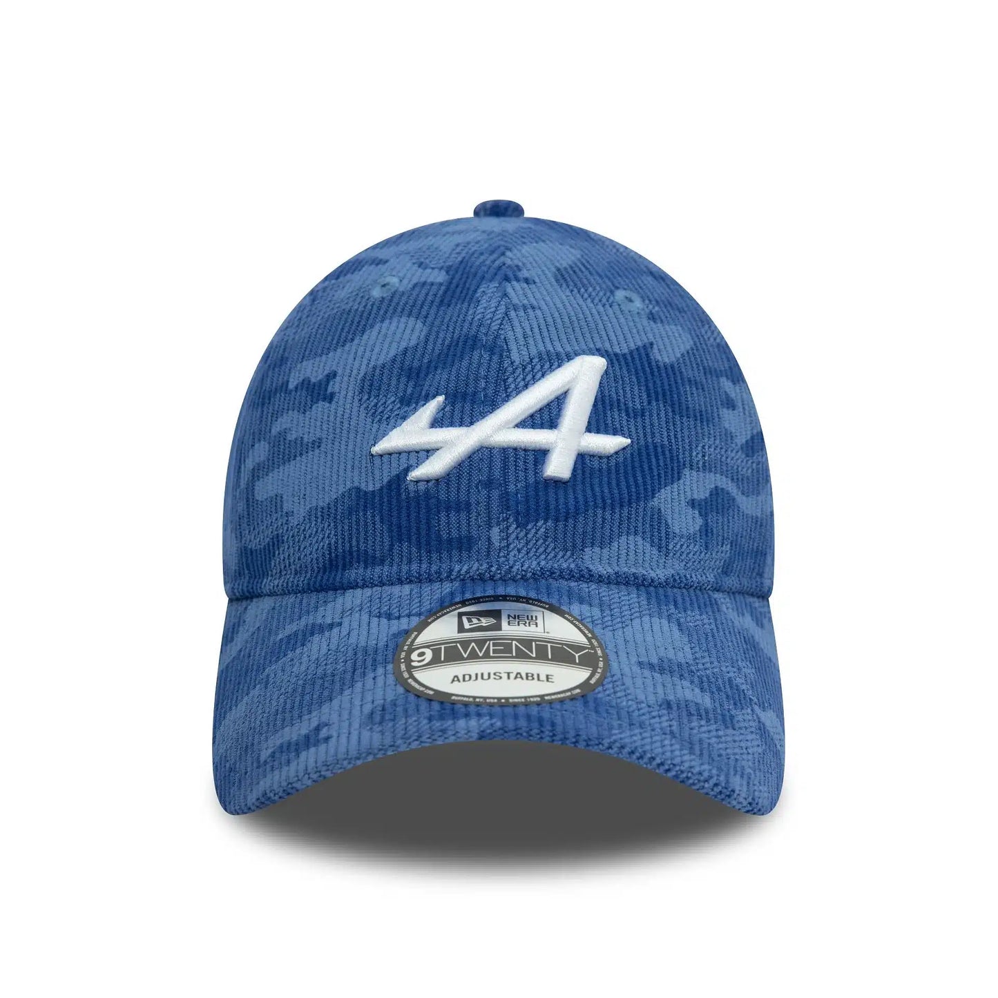 Alpine Racing F1 9TWENTY Camo Cord Blue Cap
