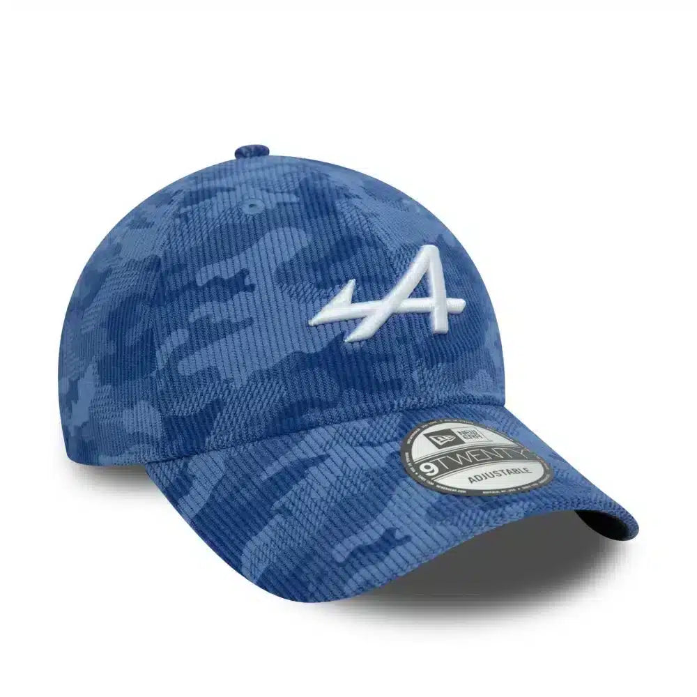 Alpine Racing F1 9TWENTY Camo Cord Blue Cap