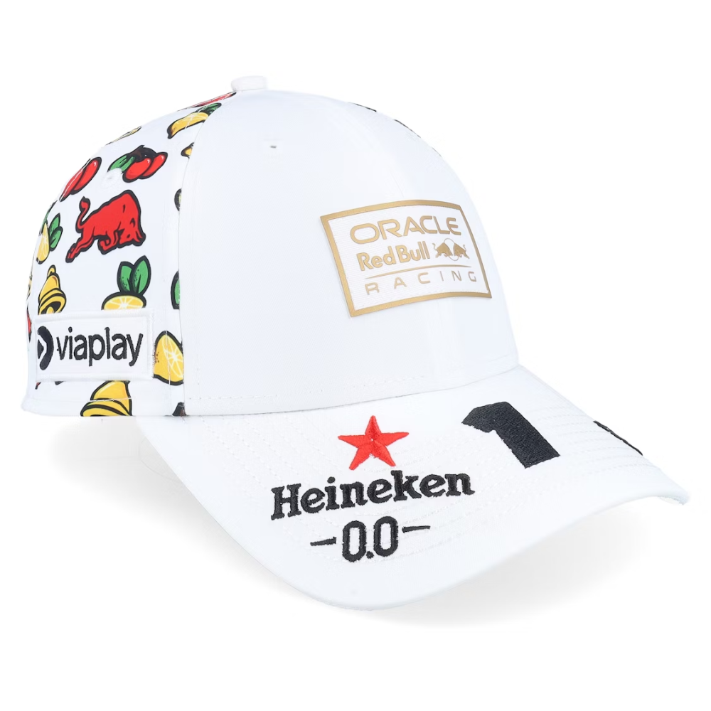 Red Bull Racing Max Verstappen Vegas Race Special White 9FORTY Cap - White