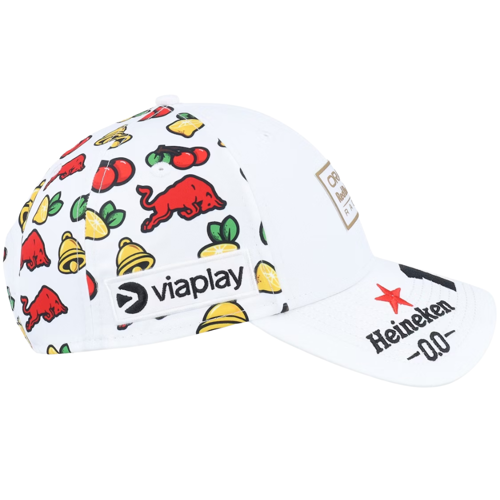 Red Bull Racing Max Verstappen Vegas Race Special White 9FORTY Cap - White