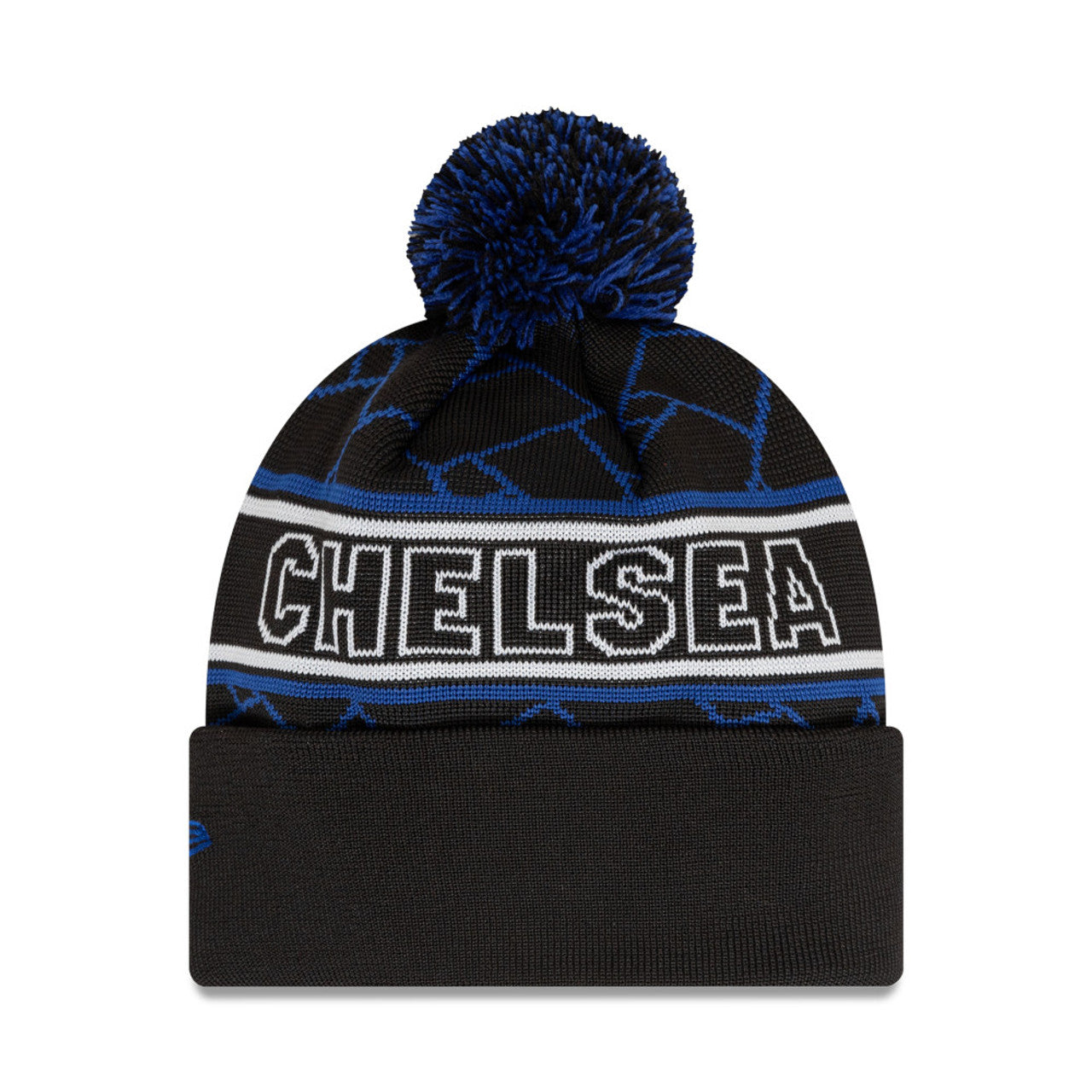 Chelsea FC Sport Beanie Adults - Black/Blue