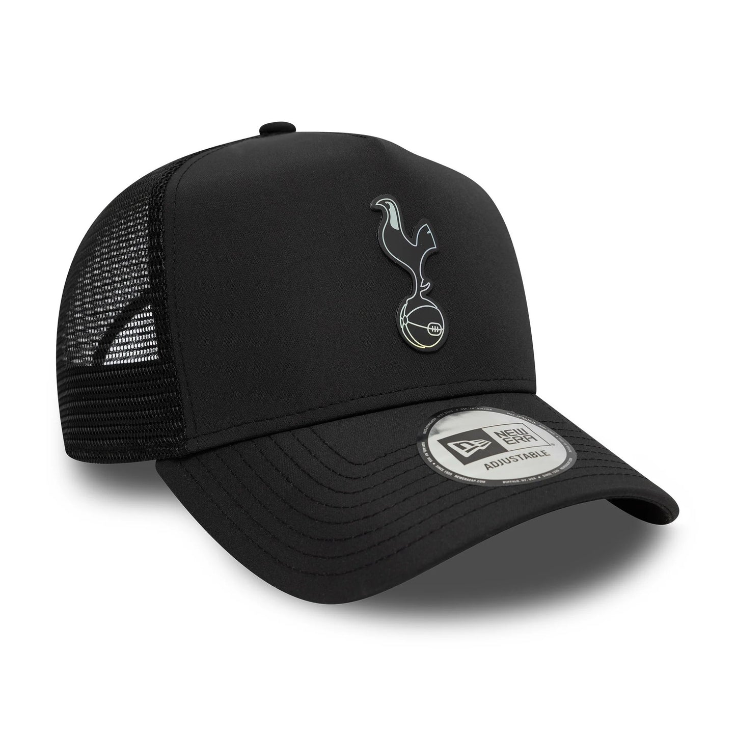 Tottenham Hotspur Iridescent Trucker Adults Cap - Black