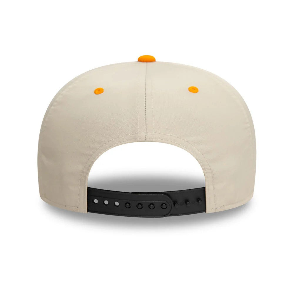 Vespa Core 9SEVENTY Cap - Stone and Orange - Unisex