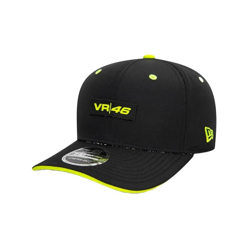 New Era VR46 Core 9Seventy Stretch Snap Cap Adults - Black/Neon Yellow