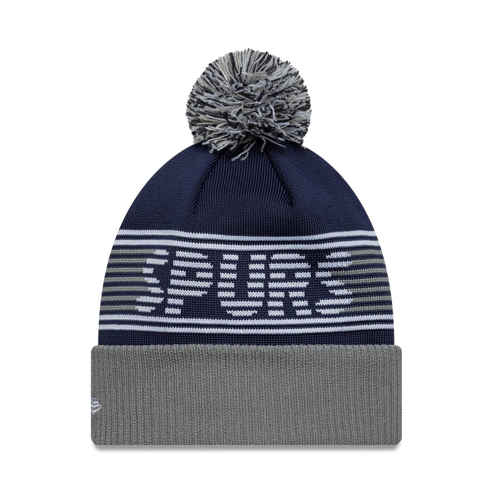 Knits Tottenham Hotspur FC Navy Bobble Knit Beanie Hat