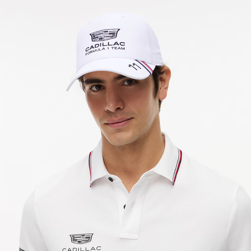 Cadillac Tommy Hilfiger 2026 Perez Team Cap - White