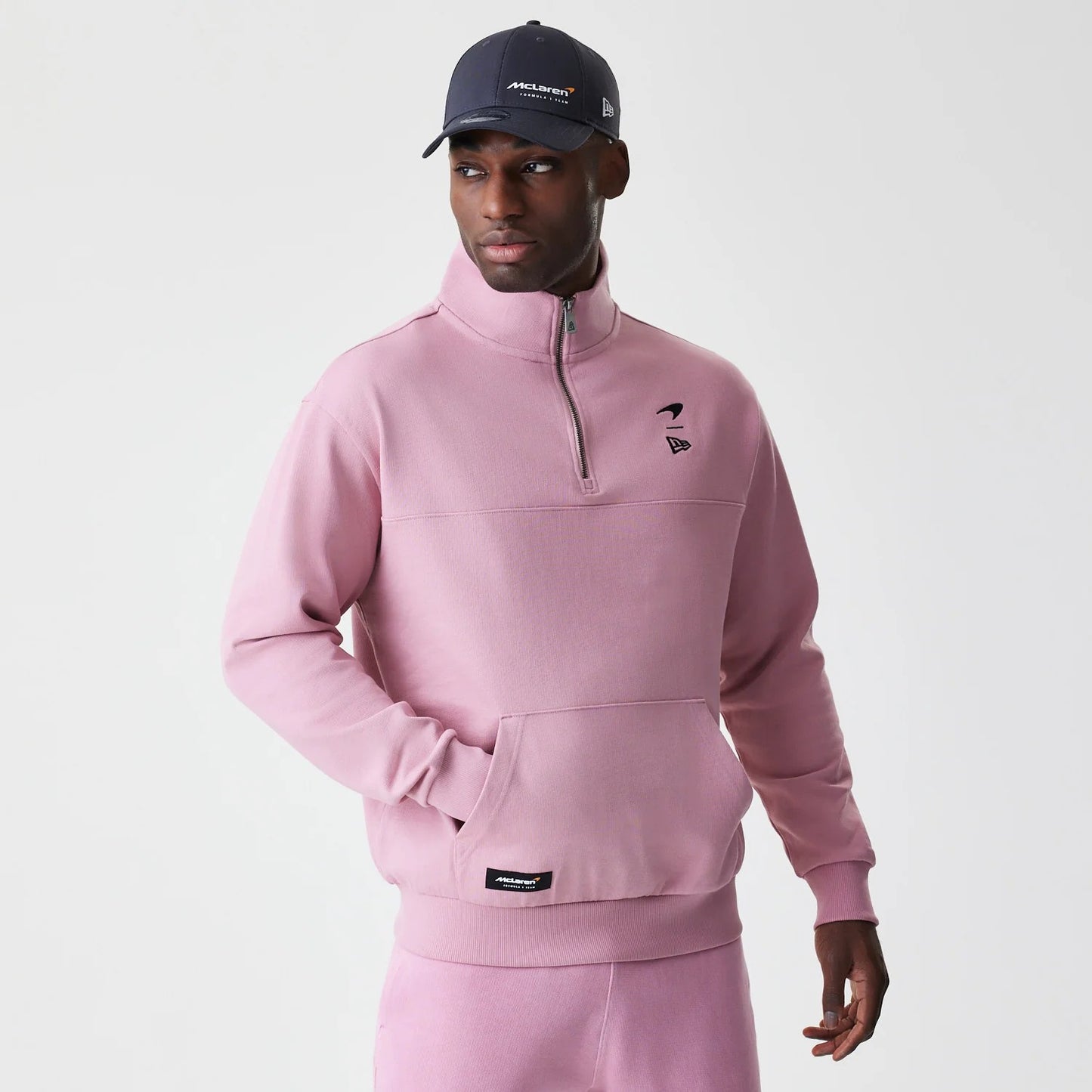 McLaren New Era Quarter Zip Sweater