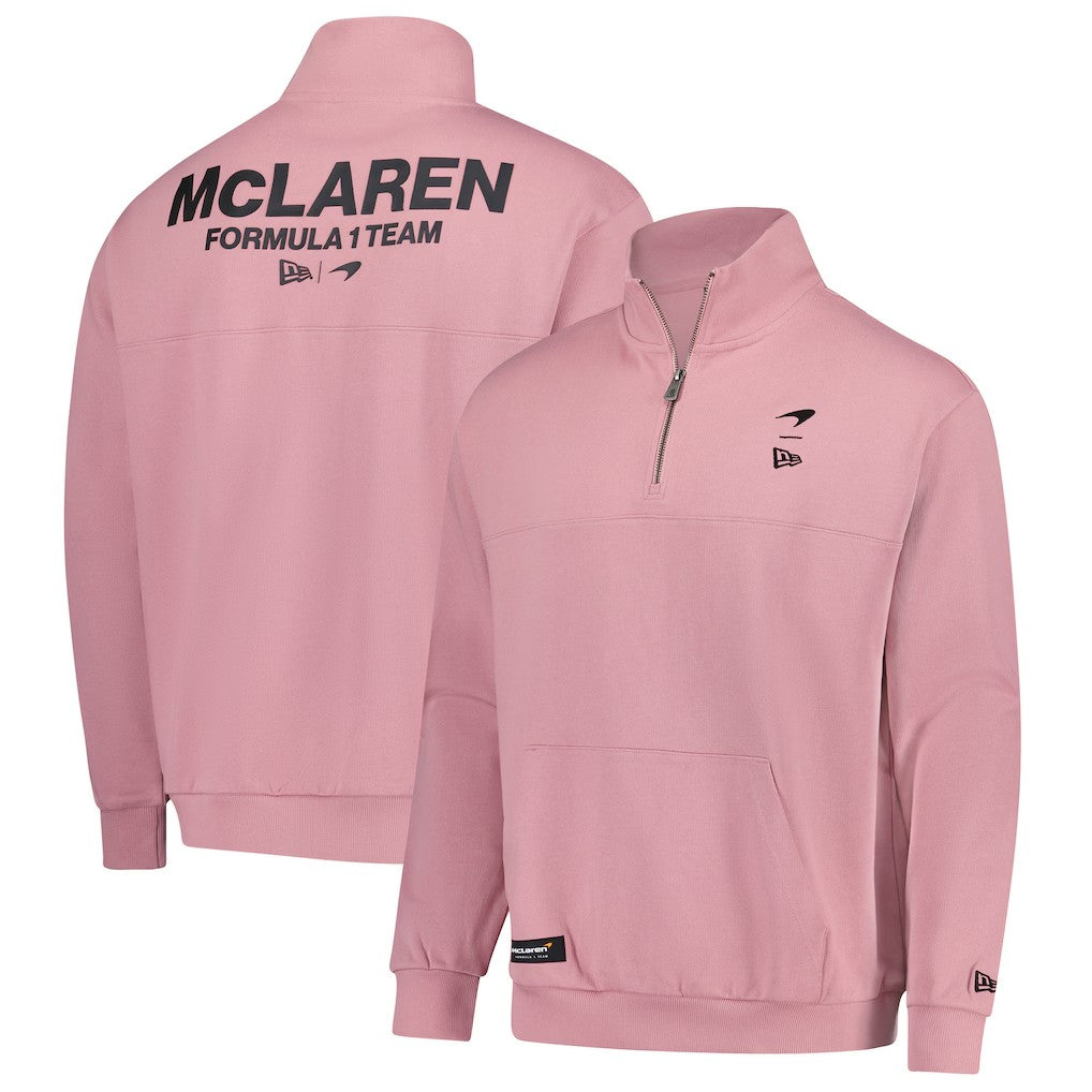 McLaren New Era Quarter Zip Sweater