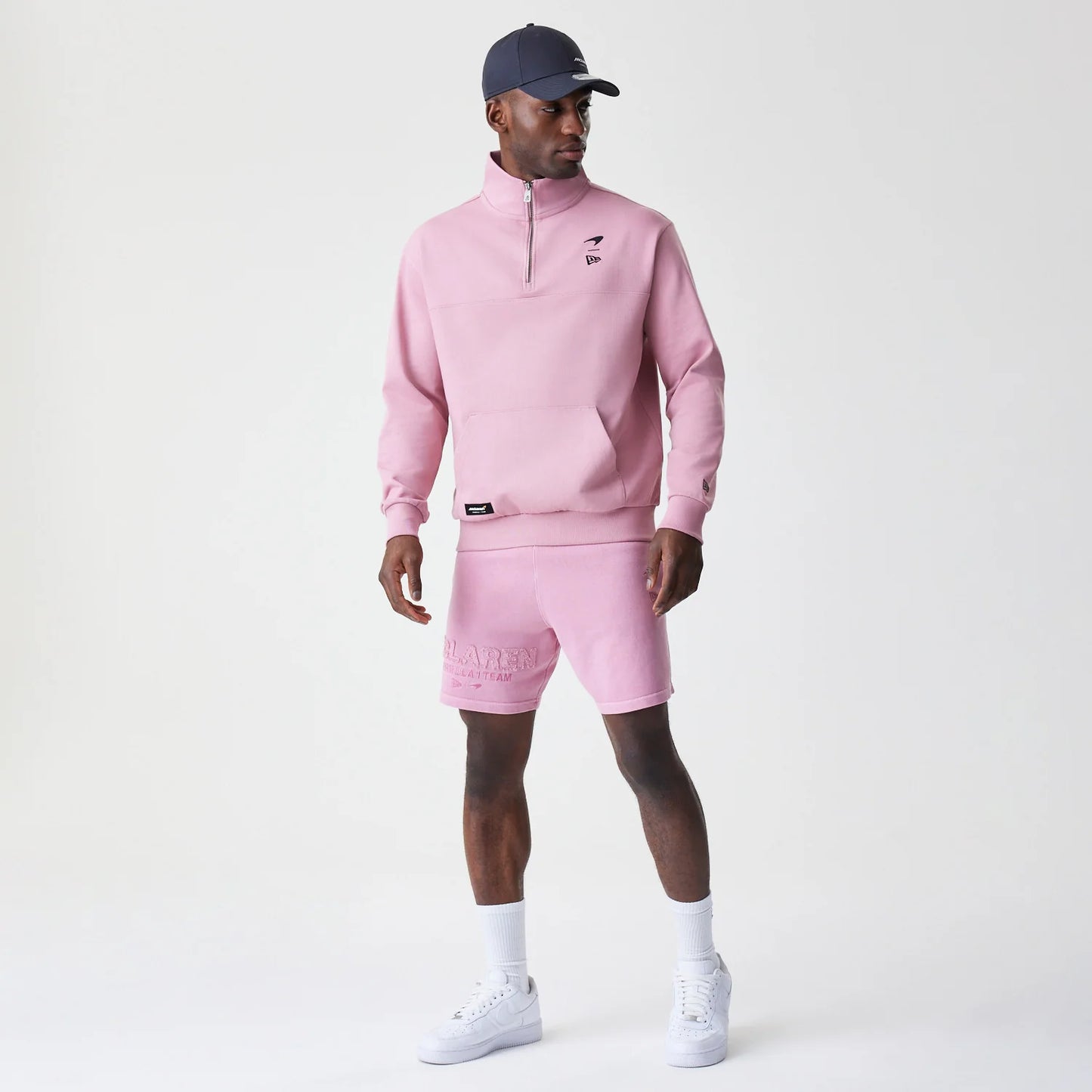 McLaren New Era Quarter Zip Sweater