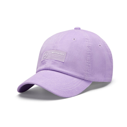 Mercedes-AMG Petronas F1 Retro Corduroy Dad Unisex Cap - Lilac