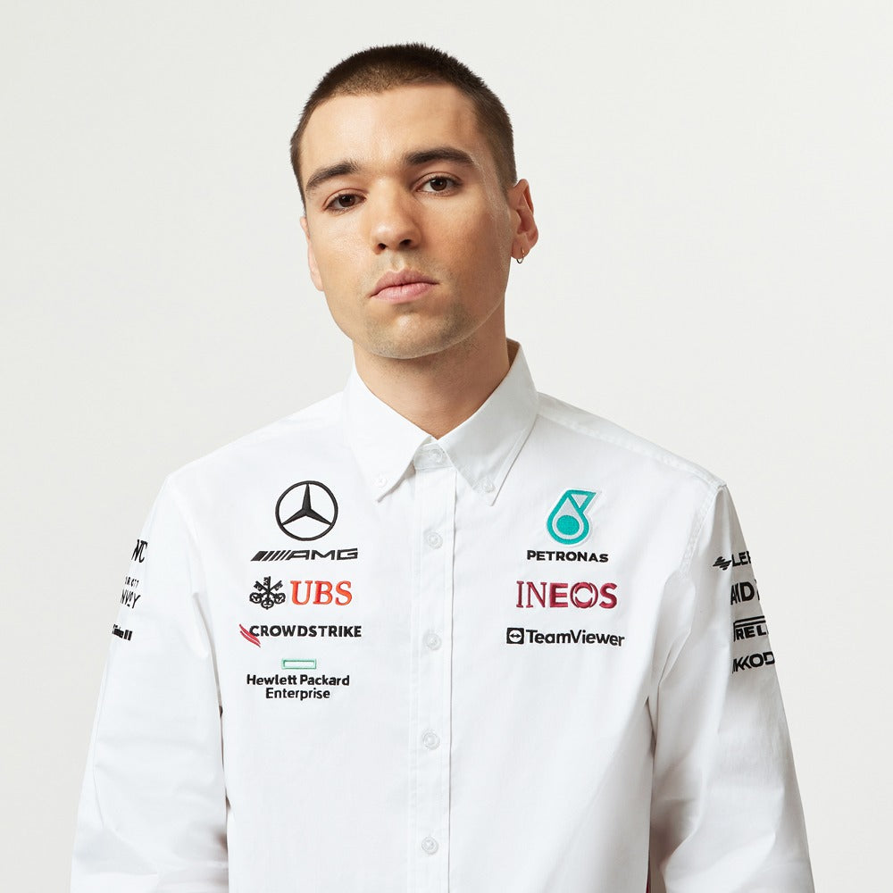 Mercedes-AMG Petronas F1 2023 Team Shirt Mens – White