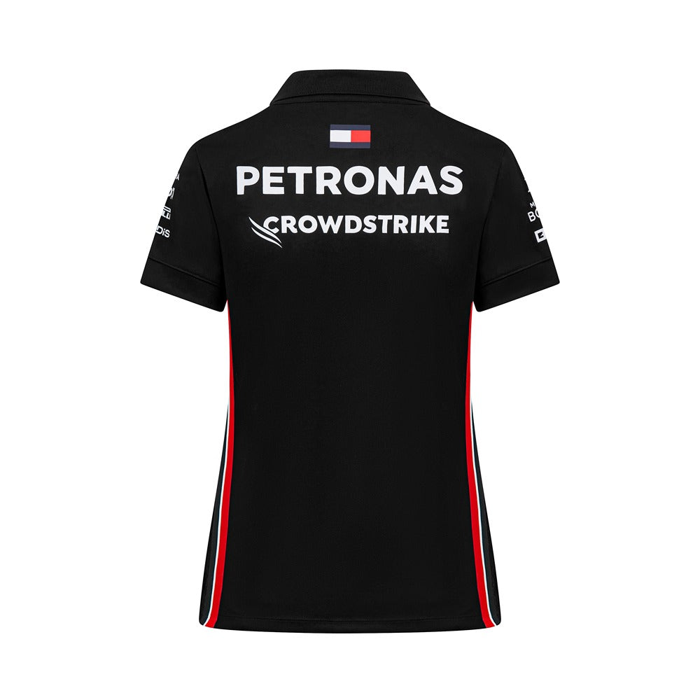 Mercedes-AMG Petronas F1 2023 Womens Team Polo - Black