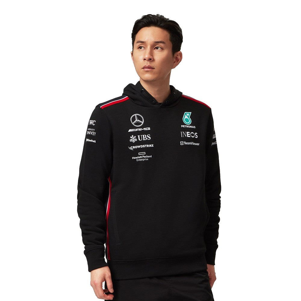 Mercedes-AMG Petronas F1 2023 Team Hoodie Mens – Black