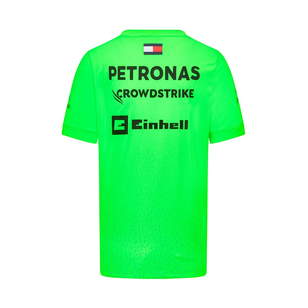 Mercedes-AMG Petronas F1 2023 Mens Team Set Up T-Shirt - Green