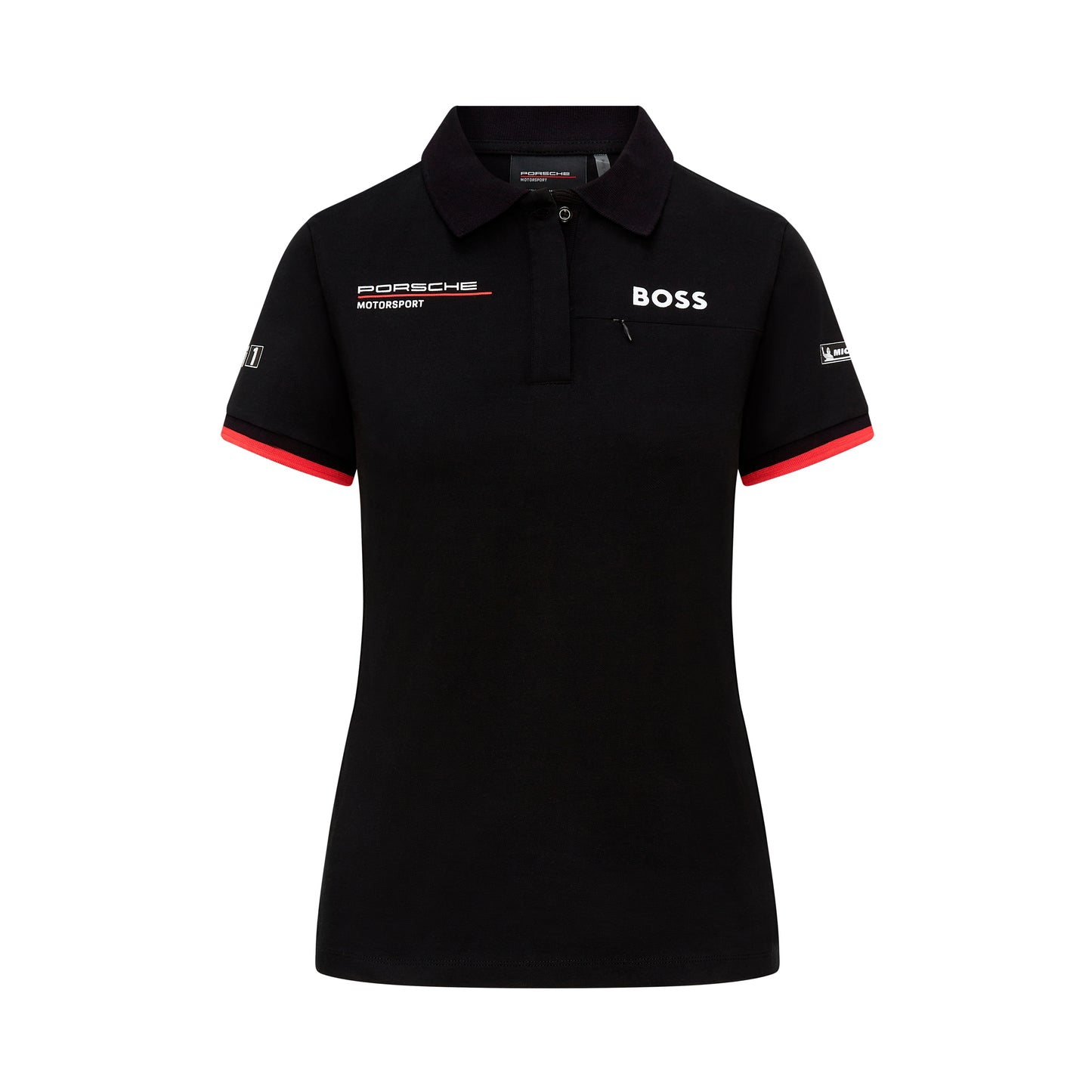 2024 Porsche Motorsport Ladies Team Polo Shirt Black