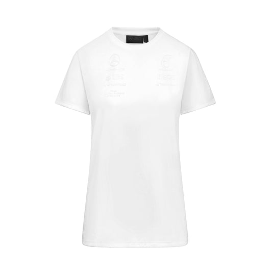 Mercedes-AMG Petronas F1 2023 Team Stealth Tee Womens - White