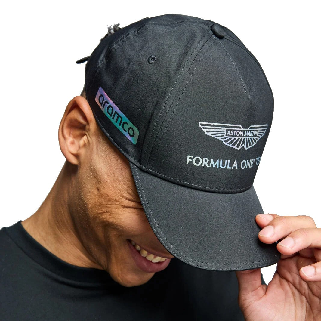 Aston Martin F1 Team 2024 Vegas GP Iridescent Print Team Cap