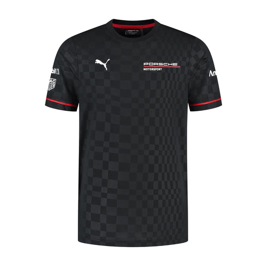 Porsche Motorsport Men's 2025 Team T-Shirt - Black