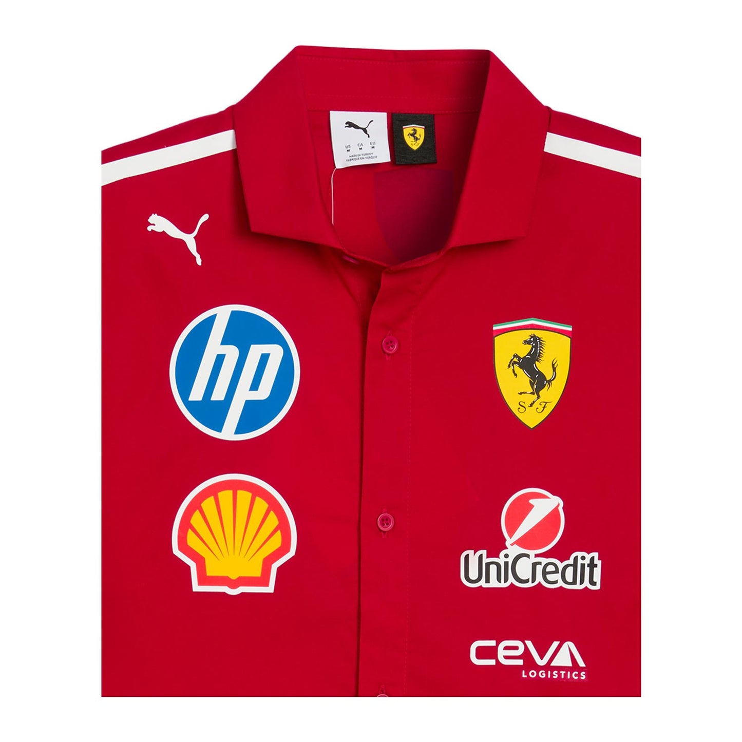2025 Scuderia Ferrari F1 Men's Team Shirt