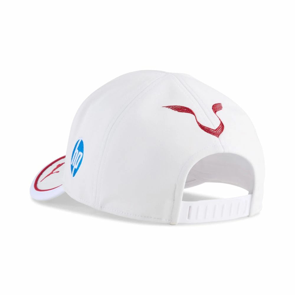 Scuderia Ferrari 2025 Lewis Hamilton Adults Driver Cap - White