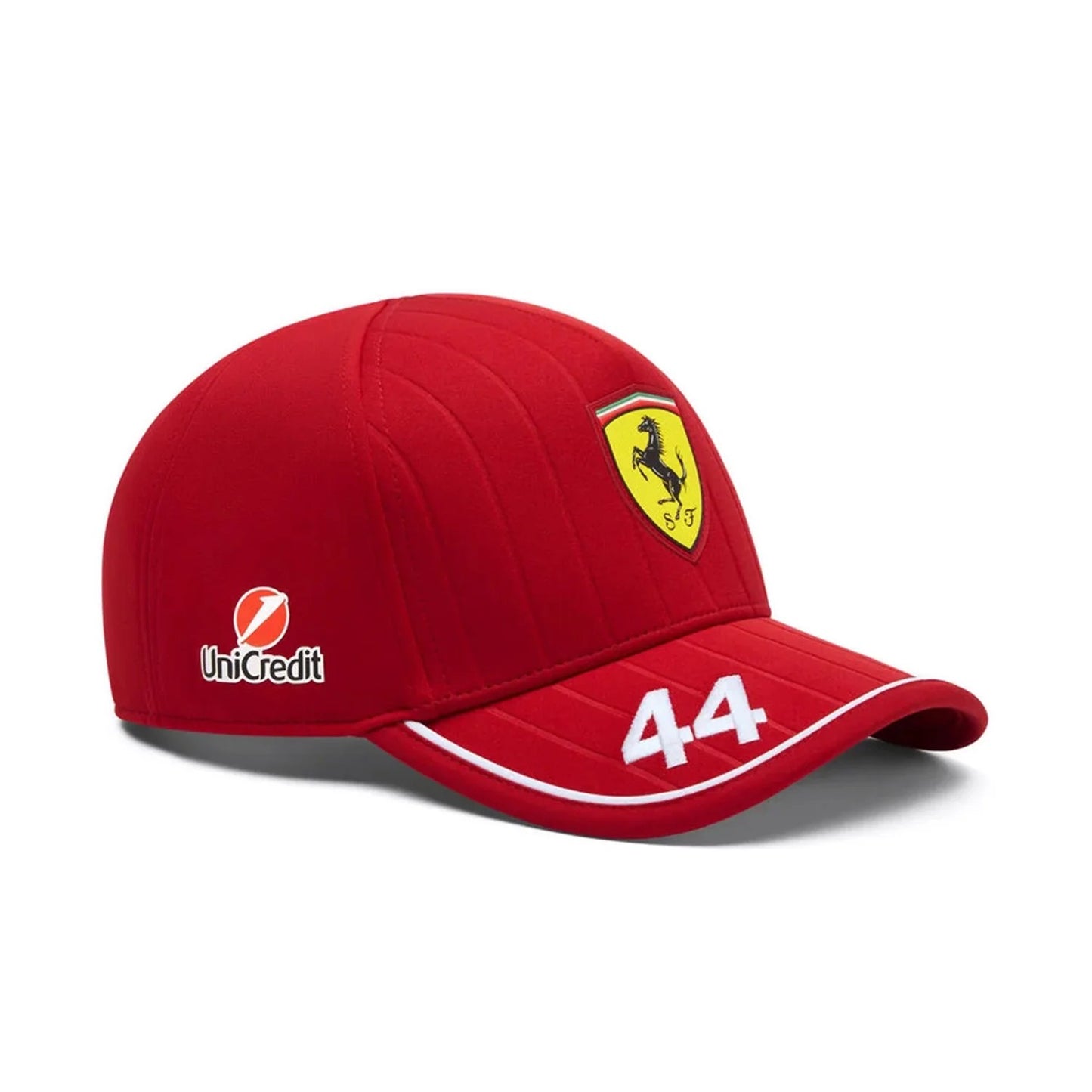Scuderia Ferrari 2025 Lewis Hamilton Adults Driver Cap - Red