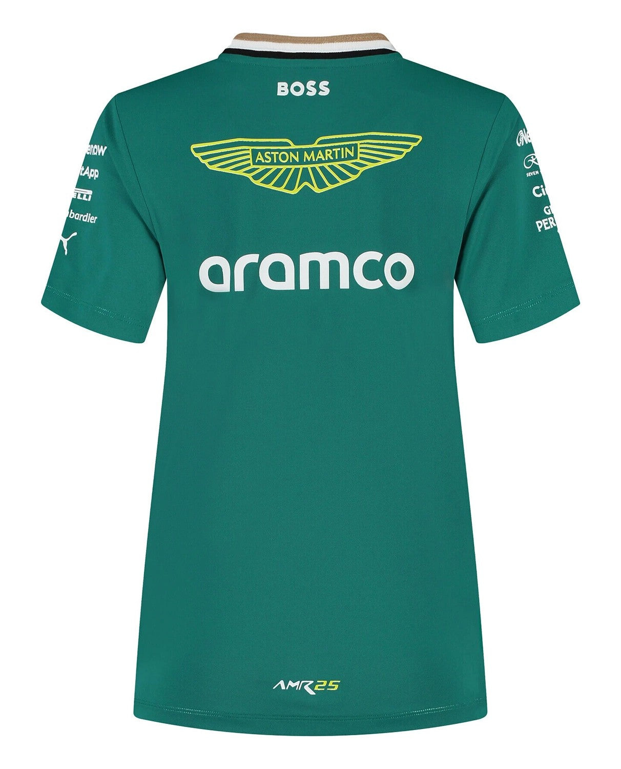 Aston Martin F1 Women's 2025 Team T-Shirt - Green