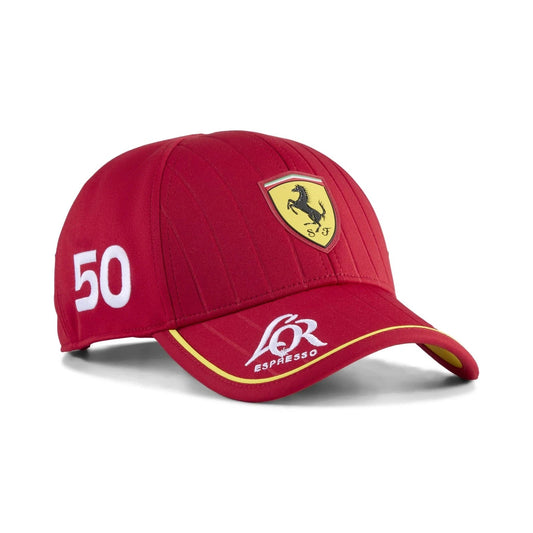 Scuderia Ferrari Le Mans 24 Hour 2025 No. 50 Baseball Cap Adults